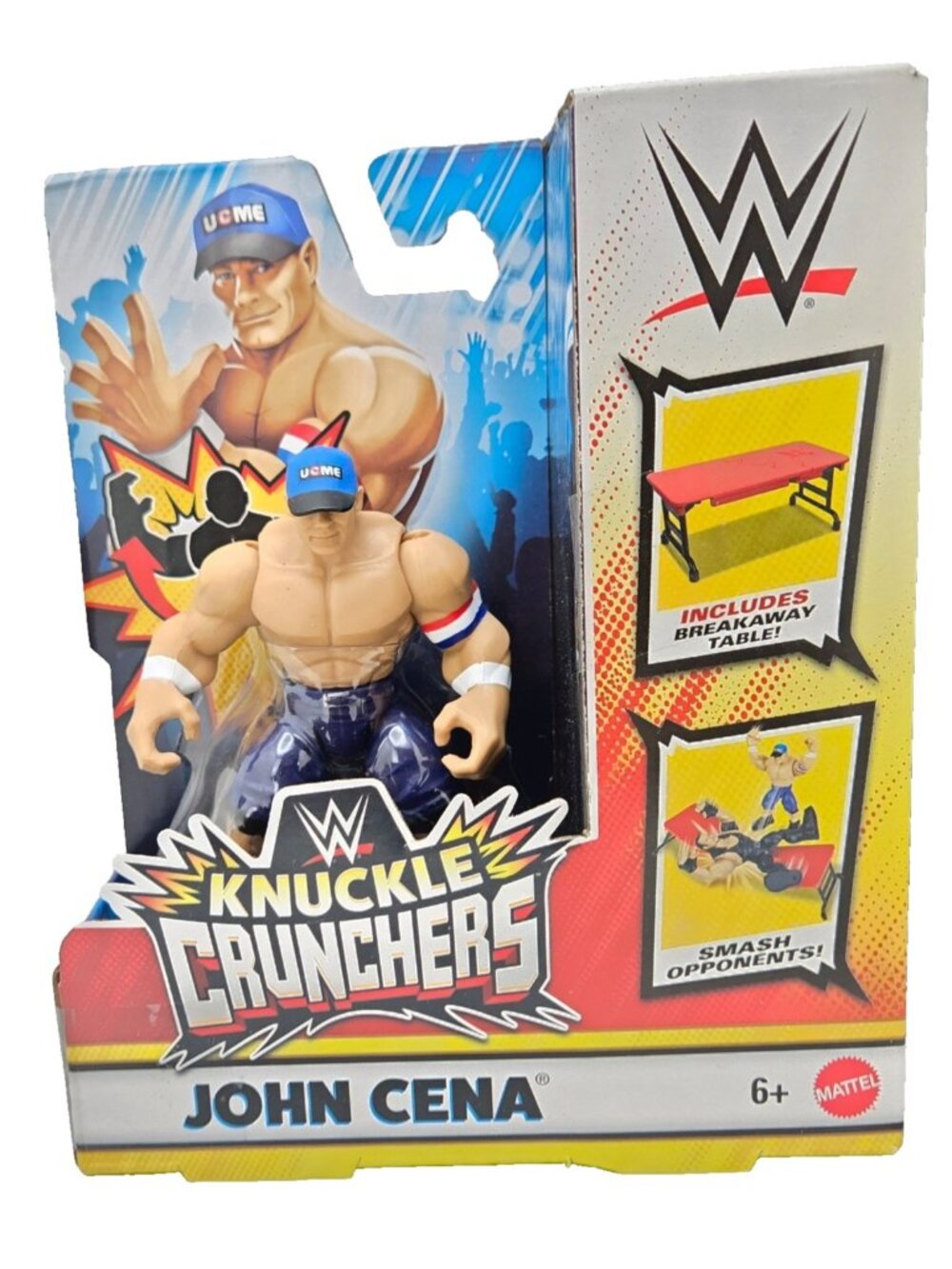WWE Knuckle Crunchers John Cena Action Figure Collectible Toy Wrestling New